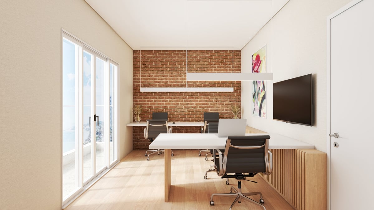 Modern office interior suite