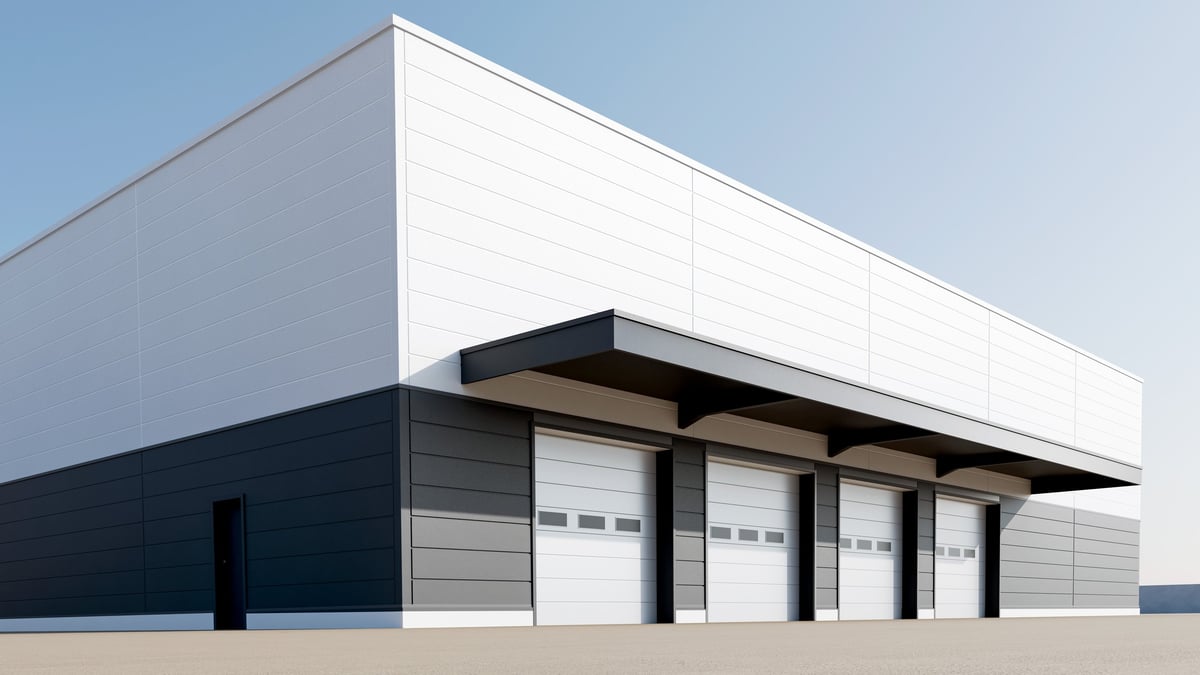 Modern light industrial warehouse unit South East England